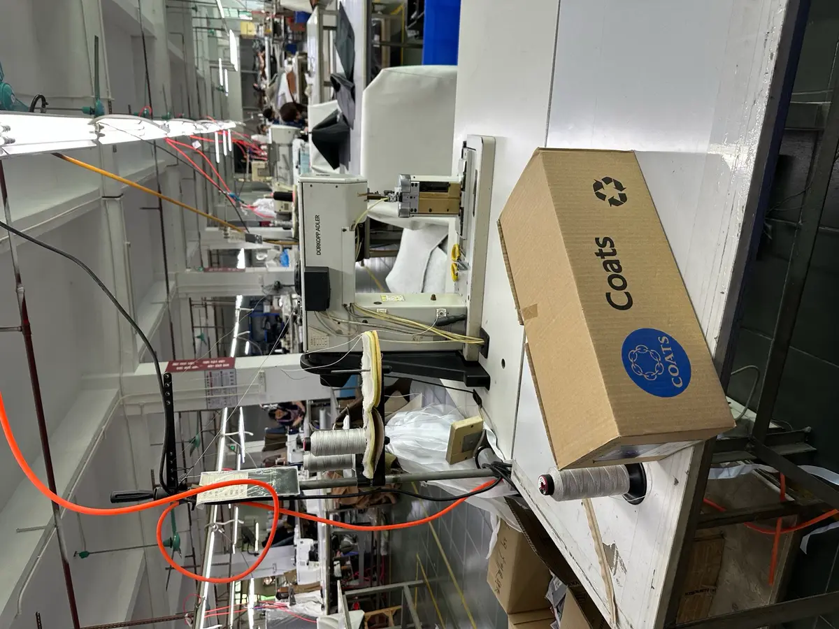 Production workshop in China, end-of-trip visit